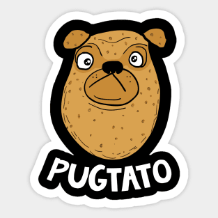 Pugtato Sticker